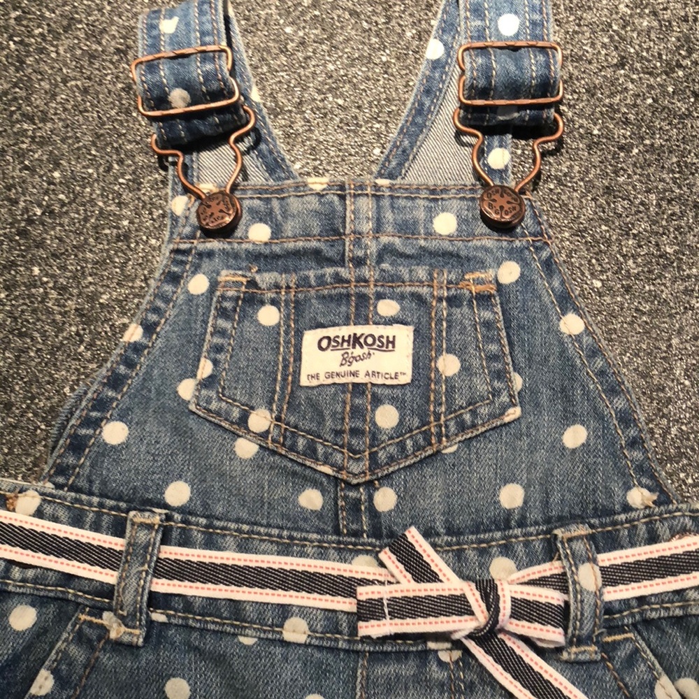 NWOT OshKosh Overalls - 6 Mo. Girls